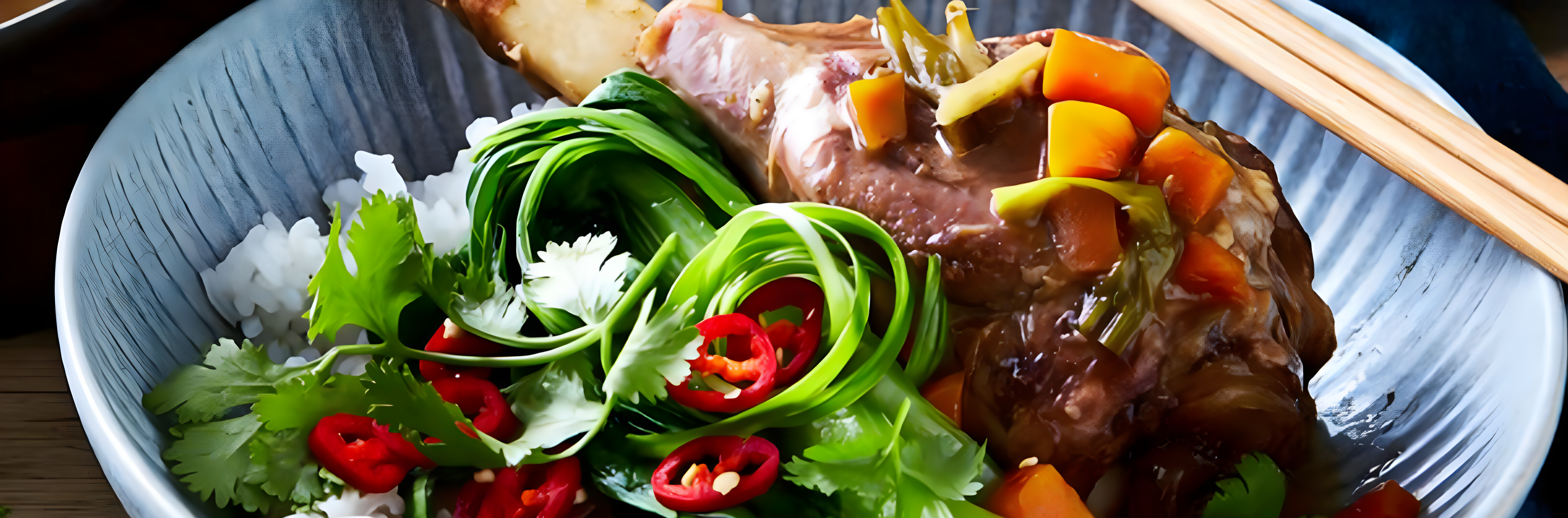 Braised Chinese Lamb Shanks